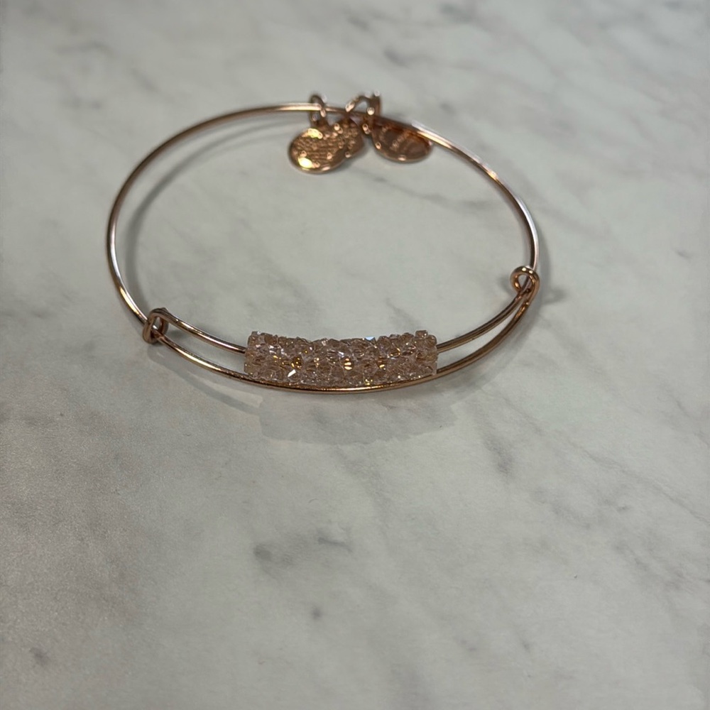 Pink Alex and Ani bracelet, new without tags